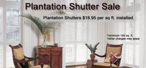 Plantation Shutter Sale Houston Texas Area